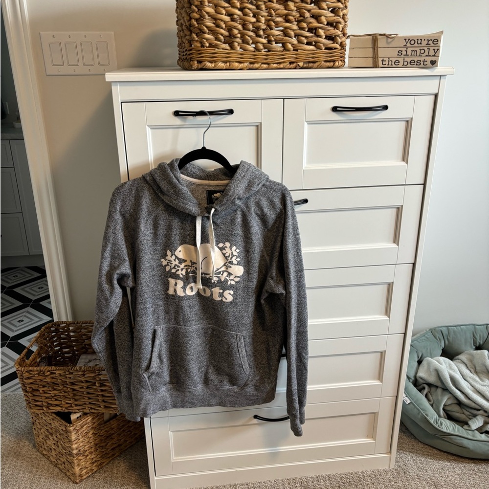 Roots Gray Hoodie